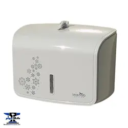 مخزن دستمال ایمن آب سفید با طرح کریستال