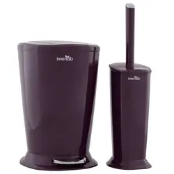 سطل و برس بادمجانی ایمن آب | پدالی و مدل ورونا