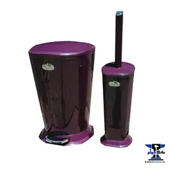 سطل و برس بادمجانی ایمن آب | پدالی و مدل ورونا