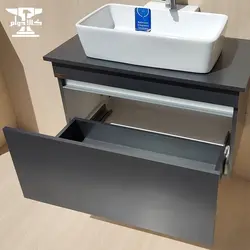 روشویی کابینتی لیزانو صفحه دار با سنگ خارجی