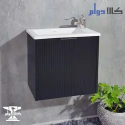 روشویی کابینتی آرامیس مشکی 50 سانتیمتر