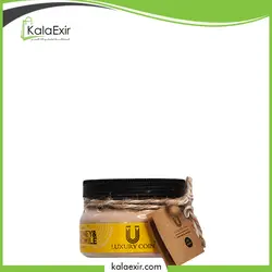 ماسک عسل و بابونه اسکراب قوی لاکچری کوین