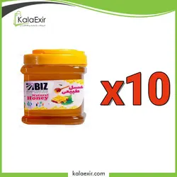 عسل بیز | 900 گرمی | استاندار پک 10 عددی