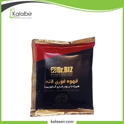 قهوه فوری ساشه ای لاته دکتر بیز