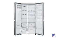 یخچال ال جی مدل ۹۶۰ - ساید بای ساید j960 ال جی ، 688 لیتر - کالاگت