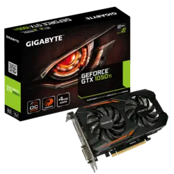 کارت گرافیک گیگابایت GTX 1050Ti-OC 4G