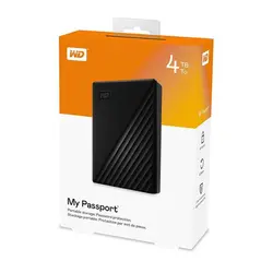 هارد اکسترنال وسترن دیجیتال MyPassport 4TB-حافظه قابل حمل