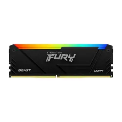 رم کامپیوتر کینگستون Kingston Fury Beast RGB 32GB (2×16GB) DDR4 3600MHz CL16 | کالاهمراه