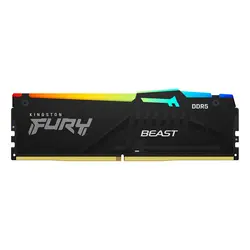 رم کامپیوتر کینگستون Kingston Fury Beast RGB 64GB (2×32GB) DDR5 6000MHz CL40 | کالاهمراه