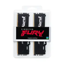 رم کامپیوتر کینگستون Kingston Fury Beast RGB 64GB (2×32GB) DDR5 6000MHz CL40 | کالاهمراه