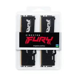 رم کامپیوتر کینگستون Kingston Fury Beast RGB 32GB (2×16GB) DDR5 6000MHz CL40 | کالاهمراه