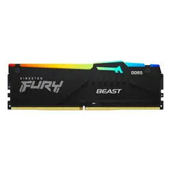 رم کامپیوتر کینگستون Kingston Fury Beast RGB 64GB (2×32GB) DDR5 5200MHz CL40 | کالاهمراه