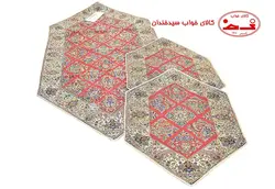 ترمه رومیزی جلو مبلی (۳ تکه) سلطنتی