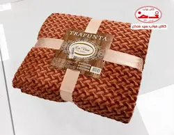 پتو دونفره تراپونتا آجری