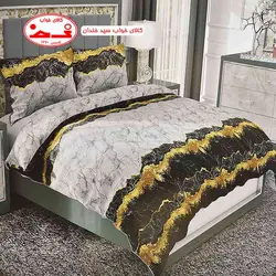 ملحفه روتختی یک نفره مرمر