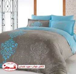 سرویس ملحفه سایز 120 هرنس آبی