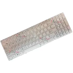 کیبرد لپ تاپ ایسوس K52 K53 N61 سفید بافریم