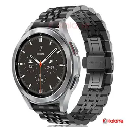 بند استیل ساعت هوشمند Samsung Galaxy Watch 4 Classic مدل 7Bead | کالانه