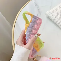 قاب فانتزی ضد استرس گوشی Apple iPhone 11 Pro Max طرح فیجت قلبی