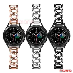 بند ساعت هوشمند Samsung Galaxy Watch 4 Classic مدل استیل زنجیری