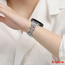 بند ساعت هوشمند Samsung Galaxy Watch 4 Classic مدل استیل زنجیری