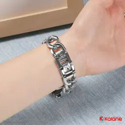 بند ساعت هوشمند Samsung Galaxy Watch 4 Classic مدل استیل زنجیری