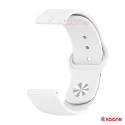 بند سیلیکونی ساعت هوشمند Samsung Galaxy Watch 4 مدل دکمه ای