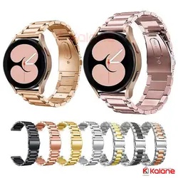 بند استیل ساعت هوشمند Samsung Galaxy Watch 4 مدل 3Bead - لوازم جانبی گلکسی واچ