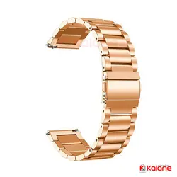 بند استیل ساعت هوشمند Samsung Galaxy Watch 4 مدل 3Bead - لوازم جانبی گلکسی واچ