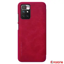 کیف چرمی نیلکین Xiaomi Redmi 10 Prime مدل Qin