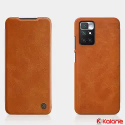 کیف چرمی نیلکین Xiaomi Redmi 10 Prime مدل Qin