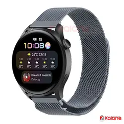 بند ساعت هوشمند Huawei Watch 3 Pro مدل استیل حصیری - بند ساعت هوشمند هواوی واچ 3
