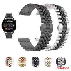 بند فلزی ساعت هوشمند Huawei Watch 3 مدل 5Rows - خرید بند فلزی ساعت هواوی واچ 3