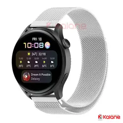 بند ساعت هوشمند Huawei Watch 3 مدل استیل حصیری - قیمت بند ساعت هوشمند هواوی واچ 3