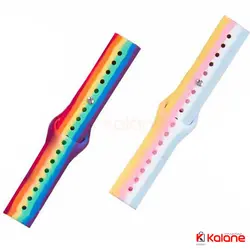 بند سیلیکونی ساعت هوشمند Xiaomi Haylou LS02 مدل رنگین کمان - لوازم جانبی شیائومی