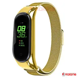 بند ساعت هوشمند Xiaomi Mi Band 4 مدل استیل حصیری - خرید لوازم جانبی ساعت شیائومی