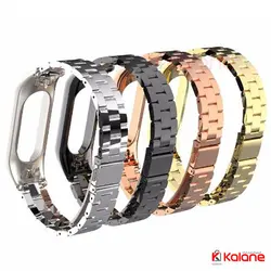 بند استیل ساعت هوشمند Xiaomi Mi Band 4 مدل 3Pointers - بند ساعت شیائومی می بند 4