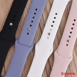 بند سیلیکونی ساعت هوشمند Xiaomi Amazfit Stratos 3 مدل دکمه ای