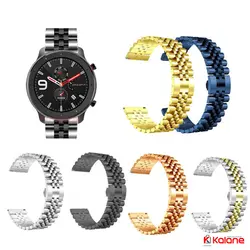 بند فلزی ساعت هوشمند Xiaomi Amazfit GTR 42mm مدل 5Rows - بند ساعت شیائومی