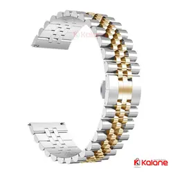 بند فلزی ساعت هوشمند Xiaomi Amazfit GTR 42mm مدل 5Rows - بند ساعت شیائومی