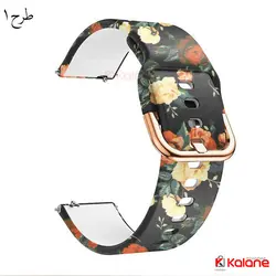 بند ساعت هوشمند Xiaomi Amazfit GTR 47mm مدل سیلیکونی طرح دار