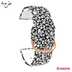 بند ساعت هوشمند Xiaomi Amazfit GTR 47mm مدل سیلیکونی طرح دار