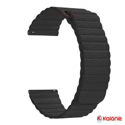 بند چرمی ساعت هوشمند Xiaomi Haylou LS02 مدل Leather Loop - بند ساعت شیائومی