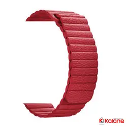 بند چرمی ساعت هوشمند Xiaomi Haylou LS02 مدل Leather Loop - بند ساعت شیائومی