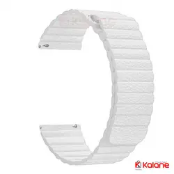 بند چرمی ساعت هوشمند Xiaomi Haylou LS02 مدل Leather Loop - بند ساعت شیائومی