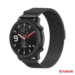 بند استیل ساعت هوشمند Xiaomi Amazfit GTR 42mm مدل Milanese- بند ساعت شیائومی