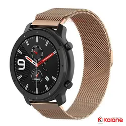 بند استیل ساعت هوشمند Xiaomi Amazfit GTR 47mm مدل Milanese - بند ساعت شیائومی