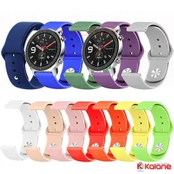 بند سیلیکونی ساعت هوشمند Xiaomi Amazfit GTR 42mm مدل دکمه ای