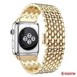 بند استیل Apple Watch 38/40mm مدل Dragon - خرید بند اپل واچ فلزی طرح دراگون