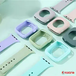 بند و کاور سیلیکونی ساعت هوشمند Apple Watch 42mm